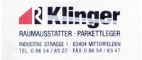 Raumausstatter R. Klinger
